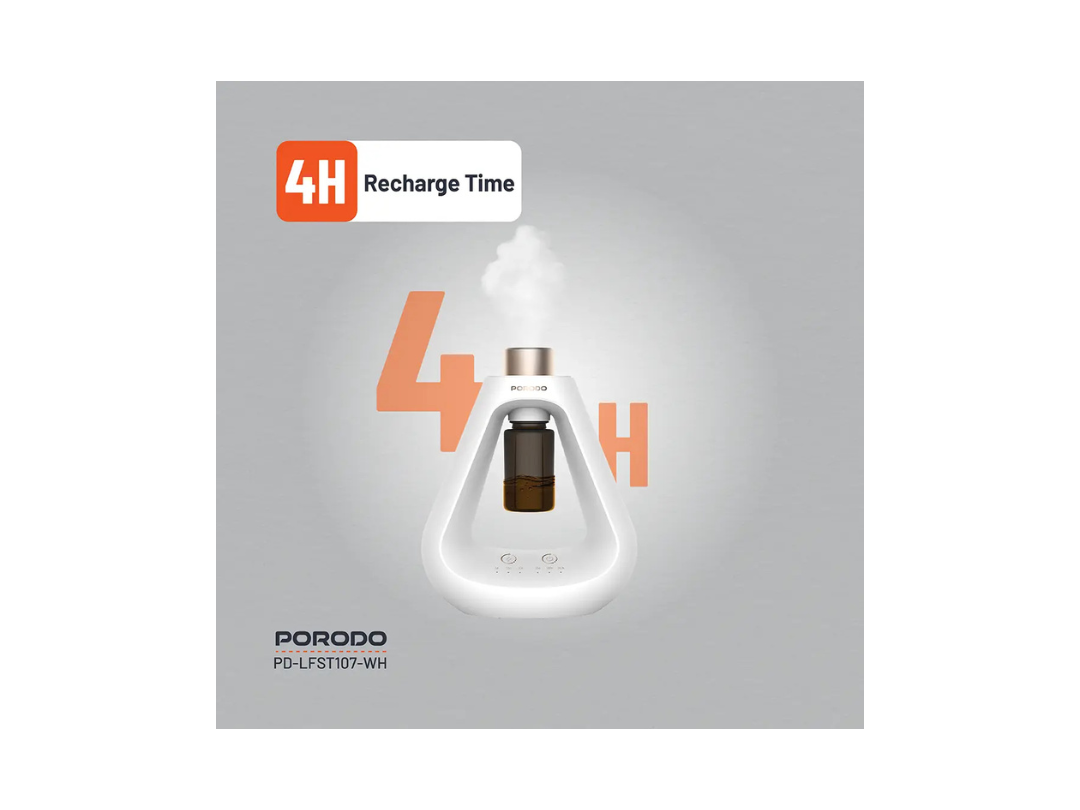 Porodo Lifestyle Aroma Sphere Waterless Diffuser | Quiet, USB-Powered Porodo Lifestyle Aroma Sphere Waterless Diffuser | Quiet, USB-Powered